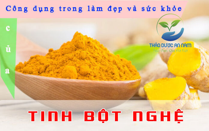 10 Tác dụng của tinh bột nghệ trong sức khỏe và làm đẹp